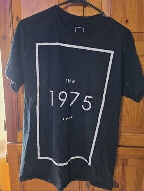 Black 'The 1975' Graphic Tee - Casual Shirt